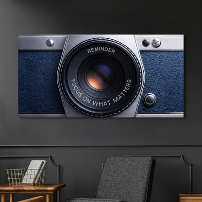 Focus On What Matters Wall Sign II