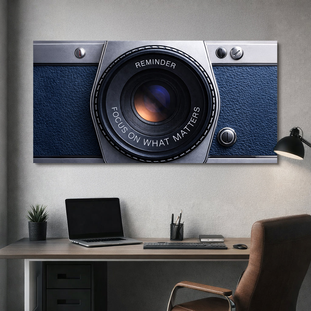 Focus On What Matters Wall Sign II