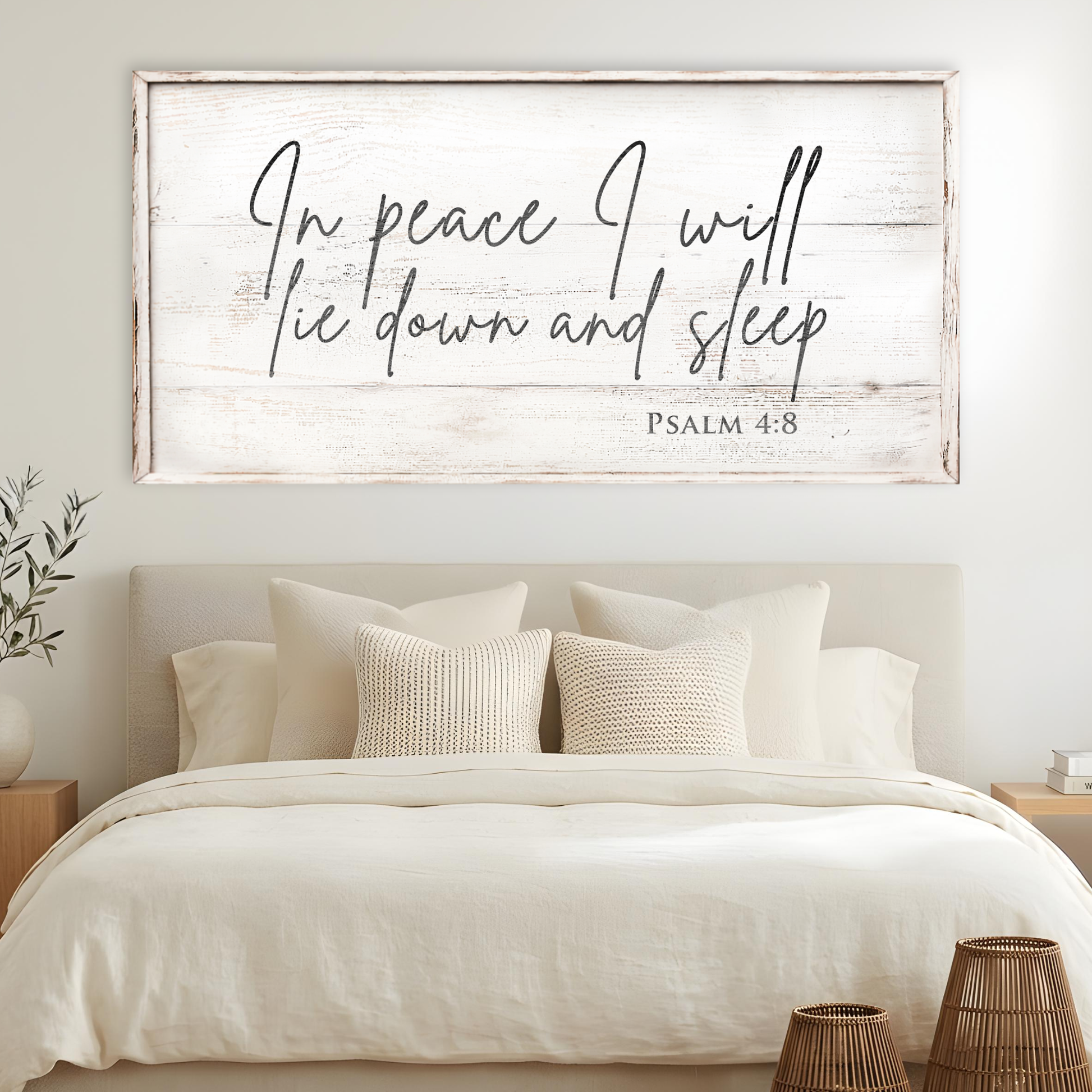In Peace I Will Lie Down And Sleep - Psalm 4:8