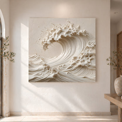 Neutral Wave Sculpture