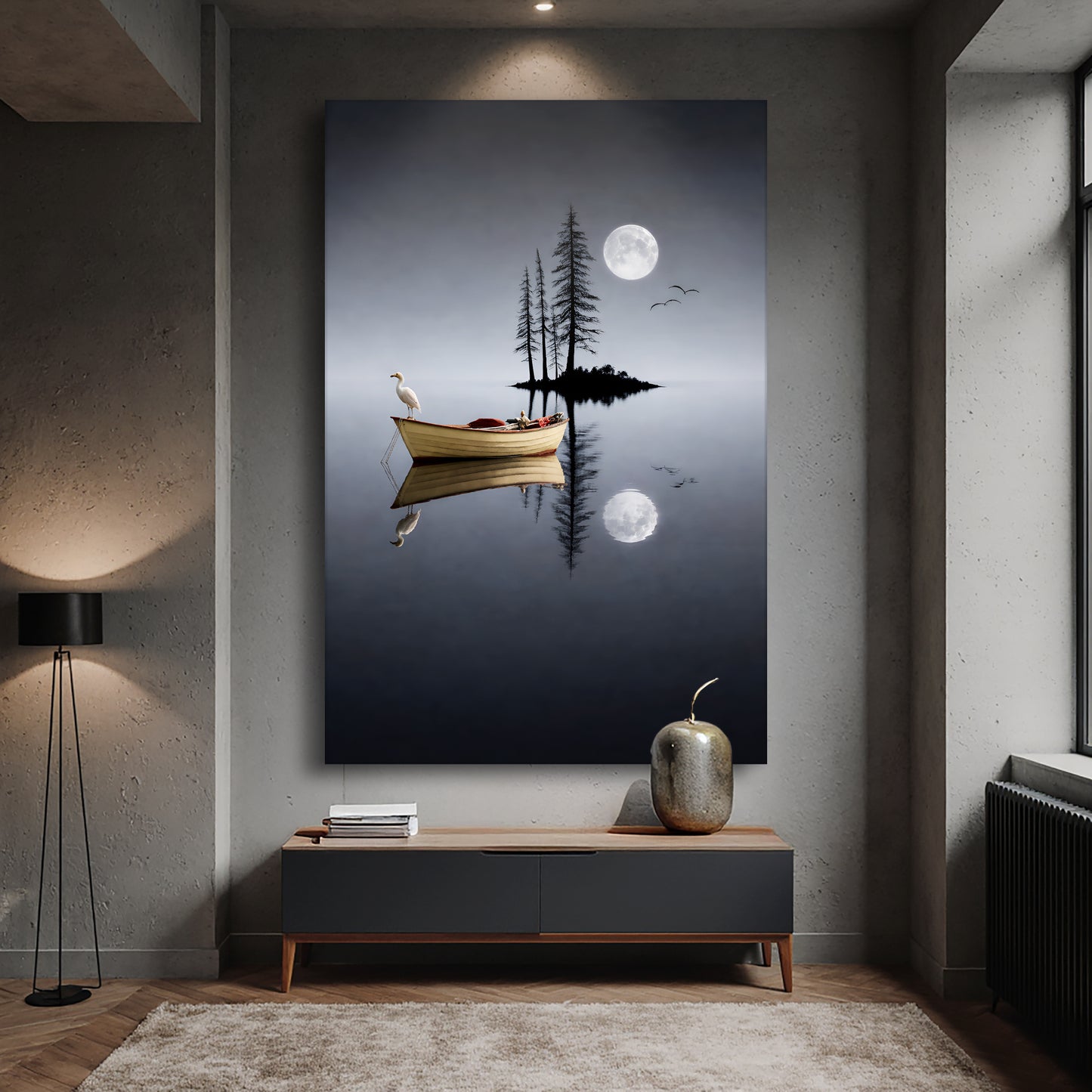Modern Minimalist Night Lake