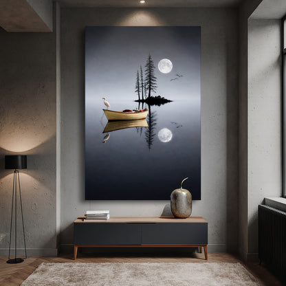 Modern Minimalist Night Lake