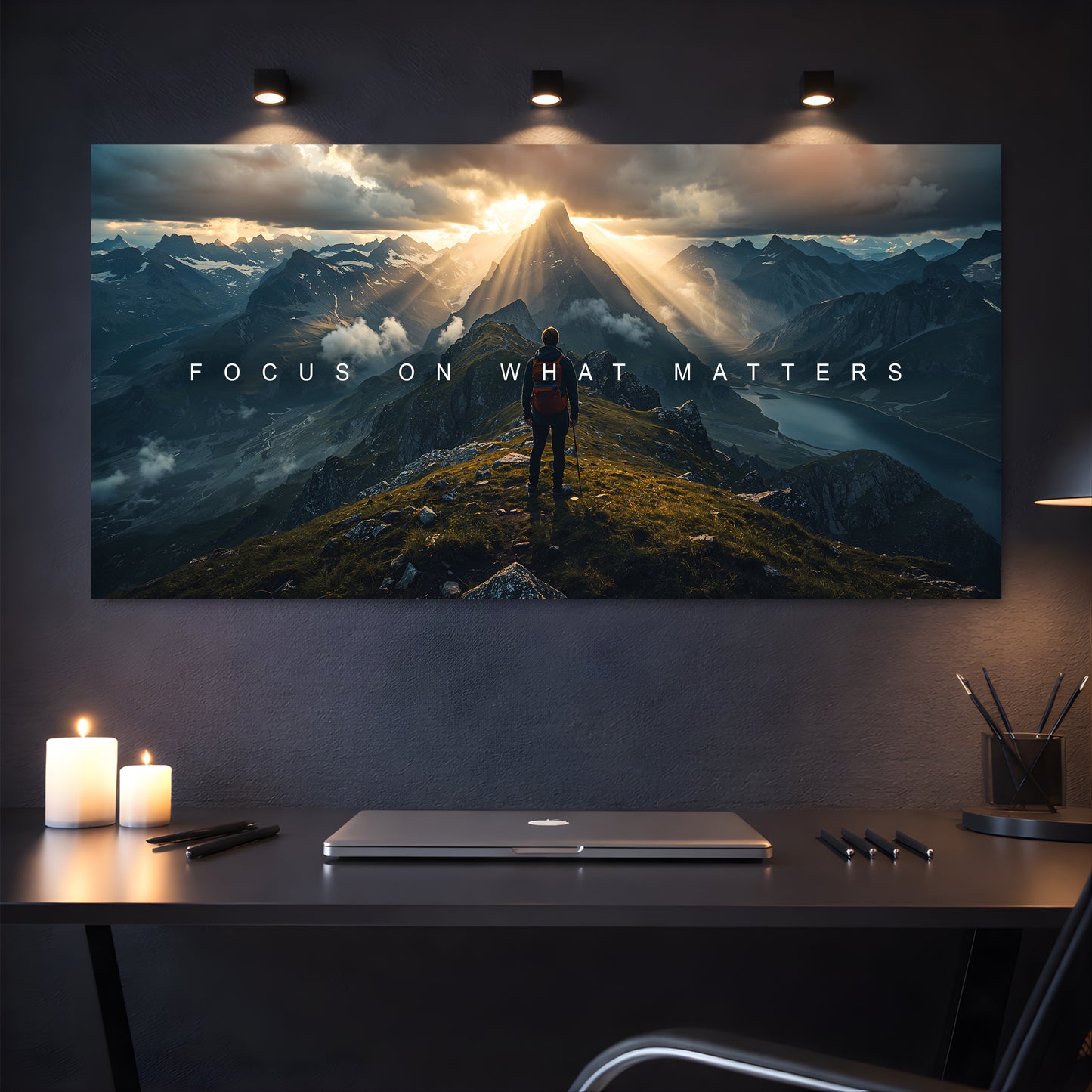 Focus On What Matters Wall Sign
