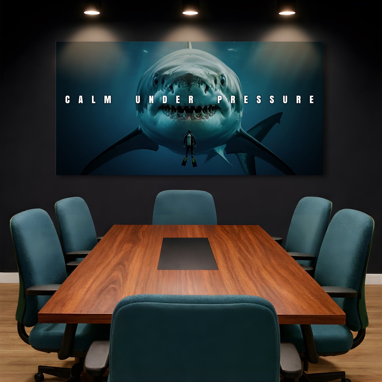 Calm Under Pressure Wall Sign