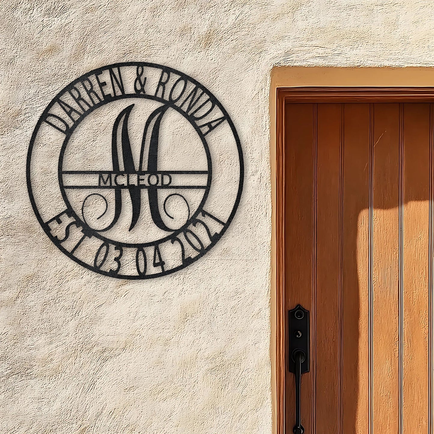 Elaborate Name - Steel Sign