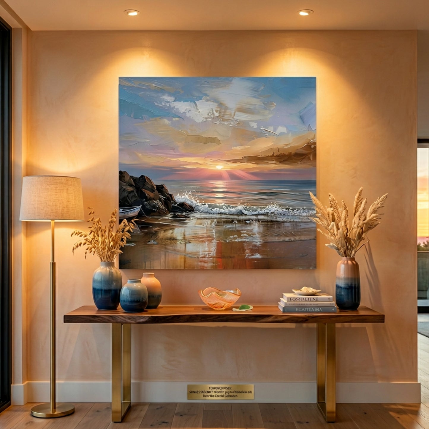 Ocean Sunset Horizon