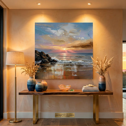 Ocean Sunset Horizon