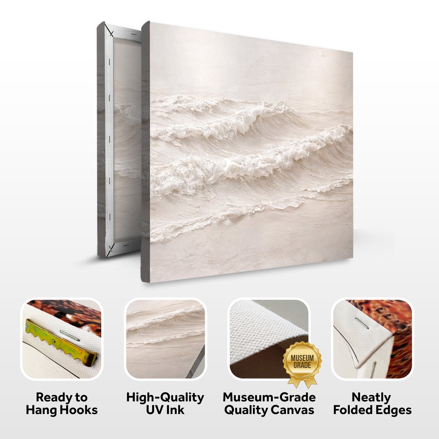 White Ocean Waves — Rolling Surf