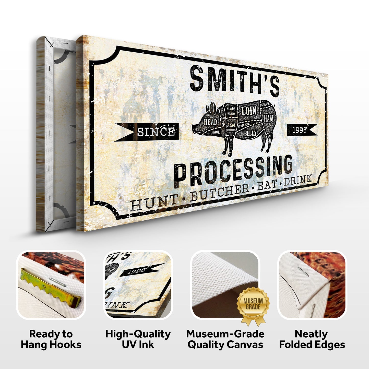 Meat Processing Sign (Free Shipping)