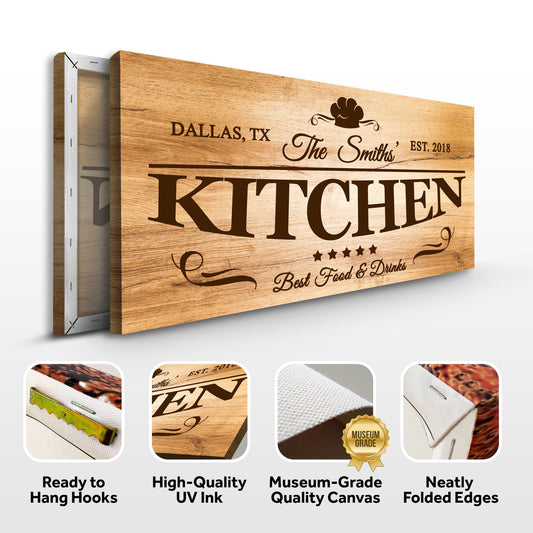 Family Kitchen Sign V