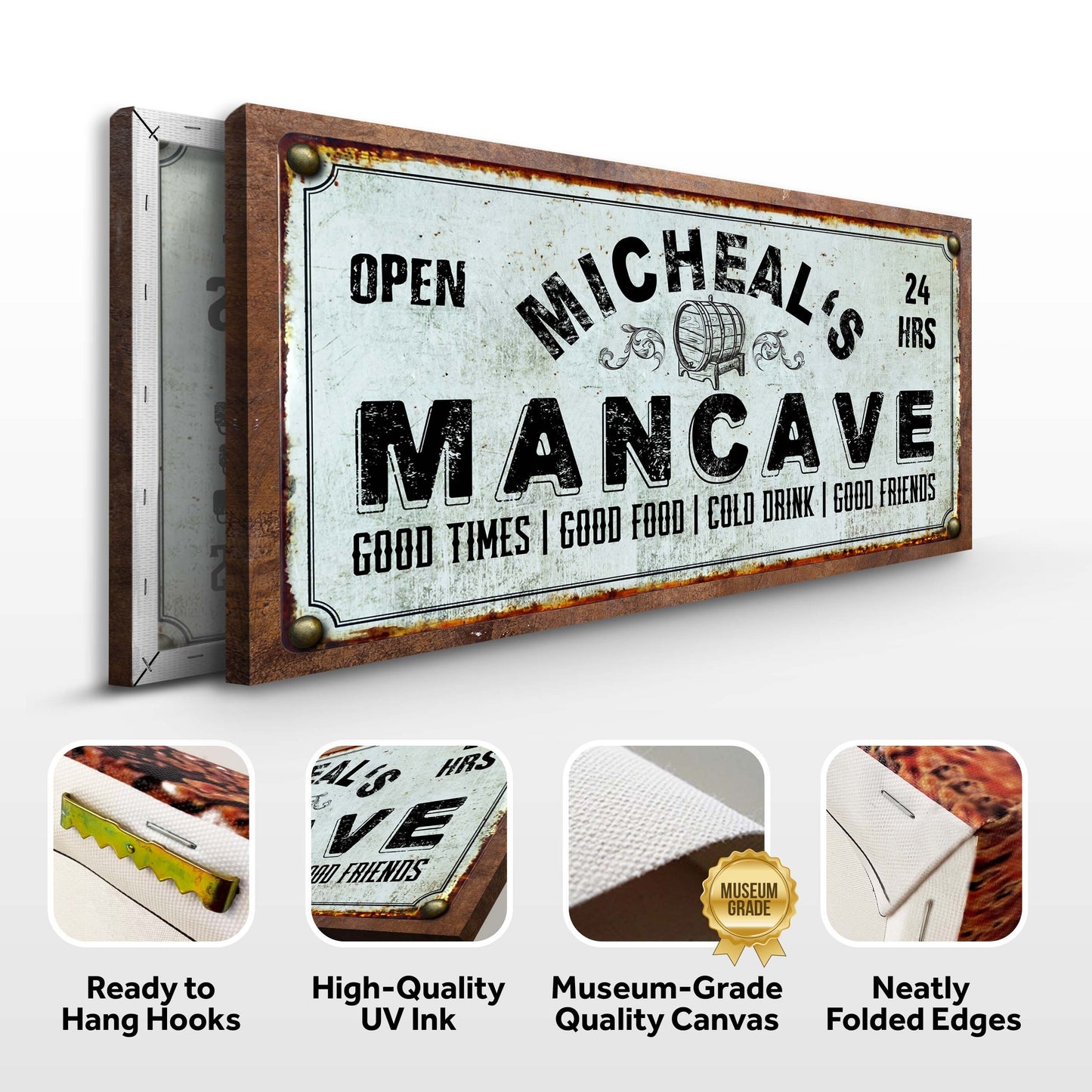 Man Cave Sign (Free Shipping)