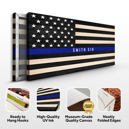 Police Officer Sign - Image by Tailored Canvases