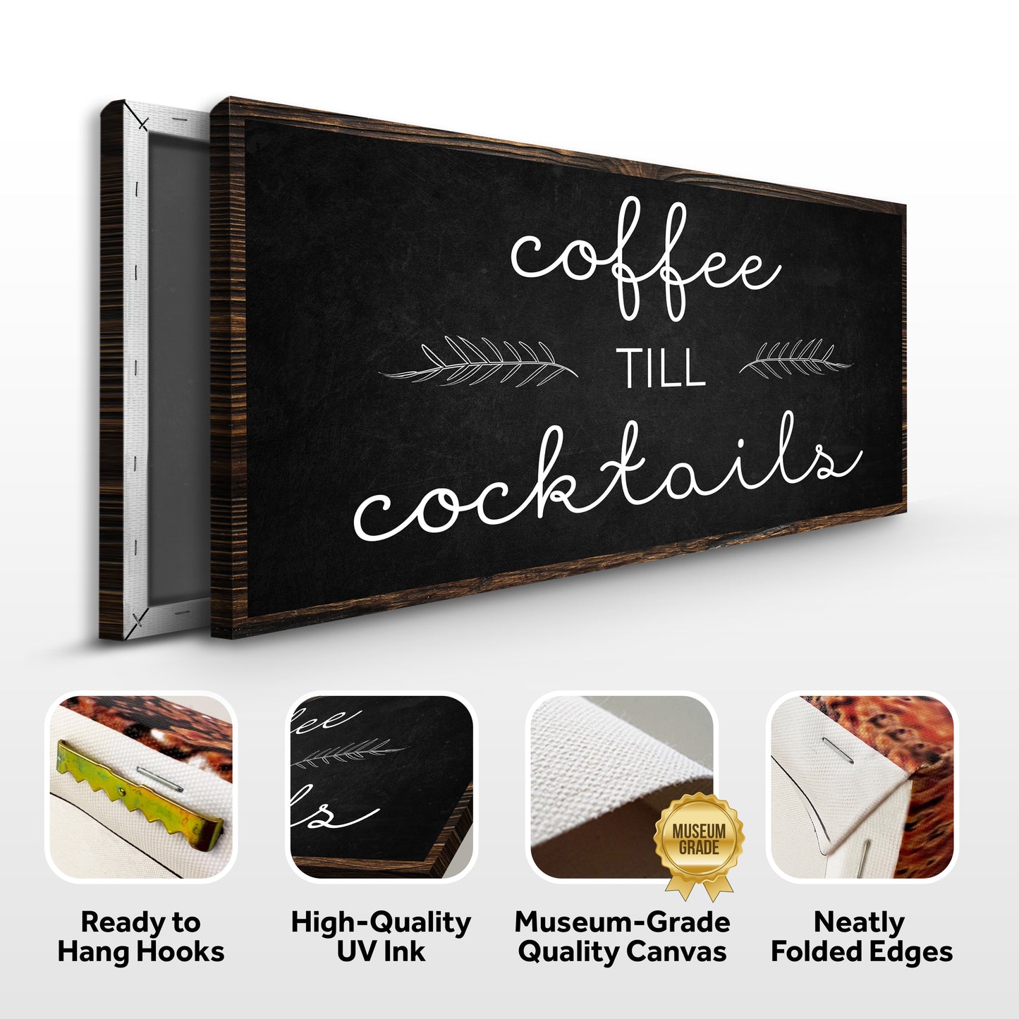 Coffee Till Cocktails Sign (Free Shipping)