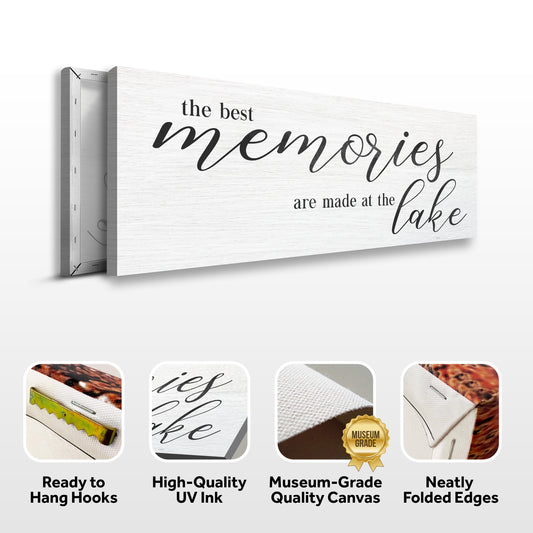 Best Memories At The Lake Sign II