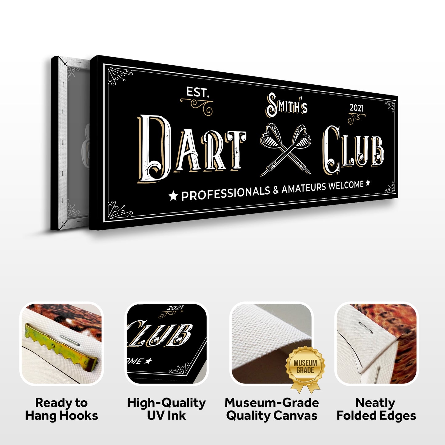 Dart Club Sign II (Free Shipping)