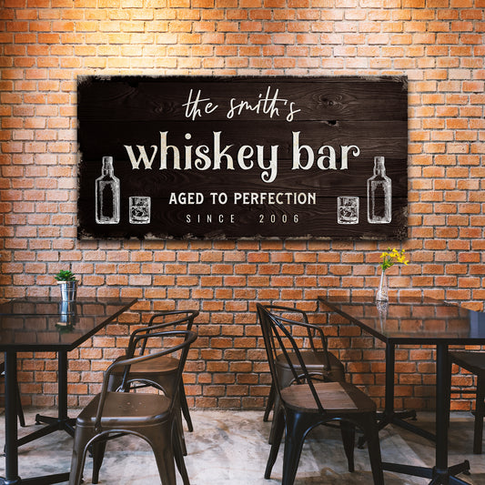 Custom Bar Signs for Home Bar: Perfect Man Cave Wall Decor and Perfect Unique Gift For Husband