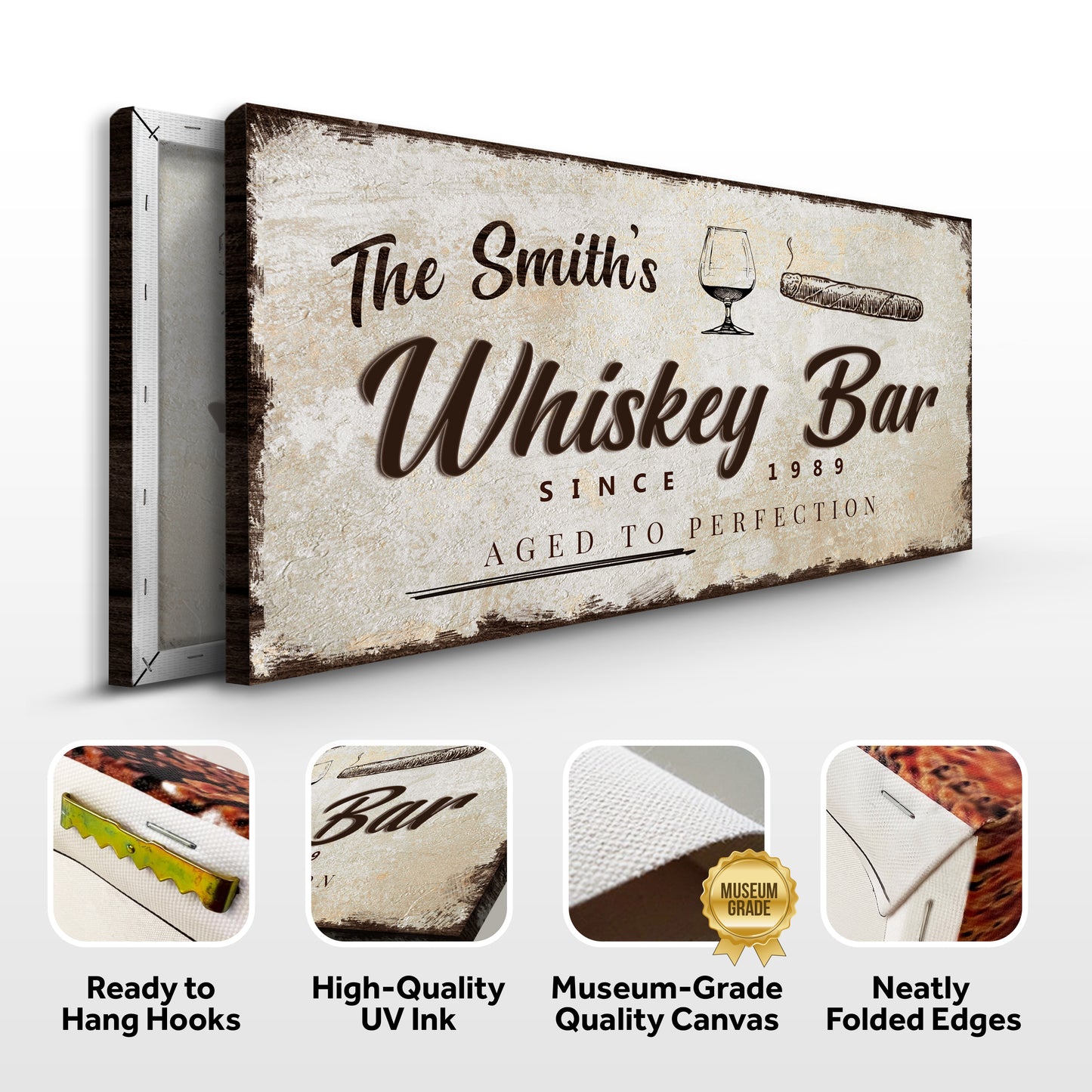Whiskey Bar Sign IV