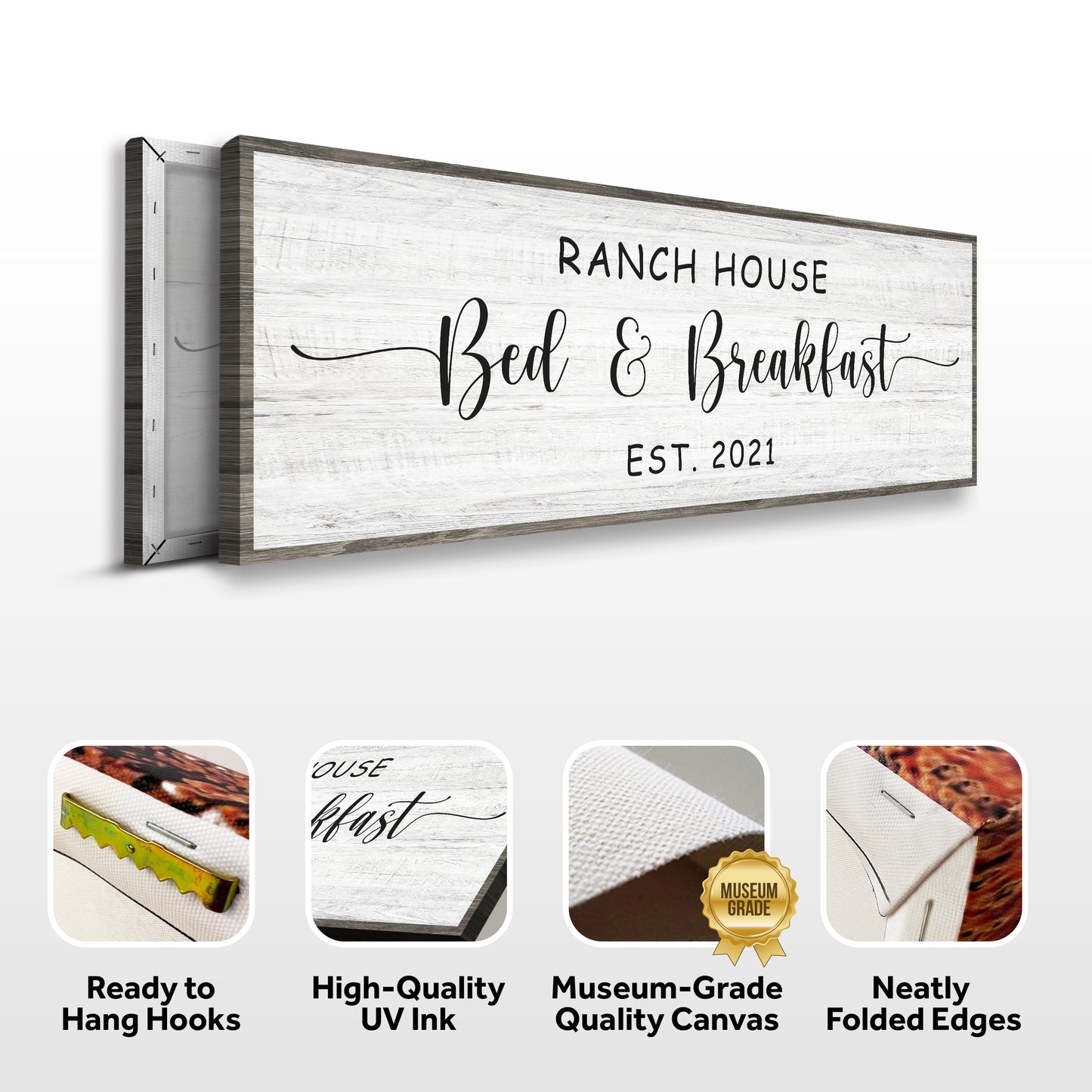Ranch House Bed & Breakfast Sign