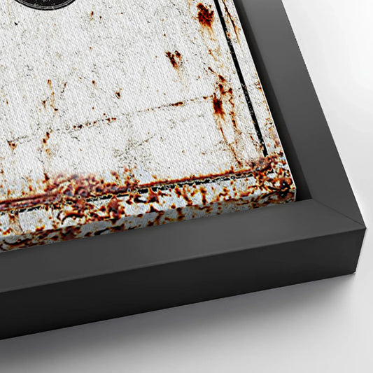 Save 33% When You Add A Frame To Your 12x36 Hangar Sign II Canvas Now