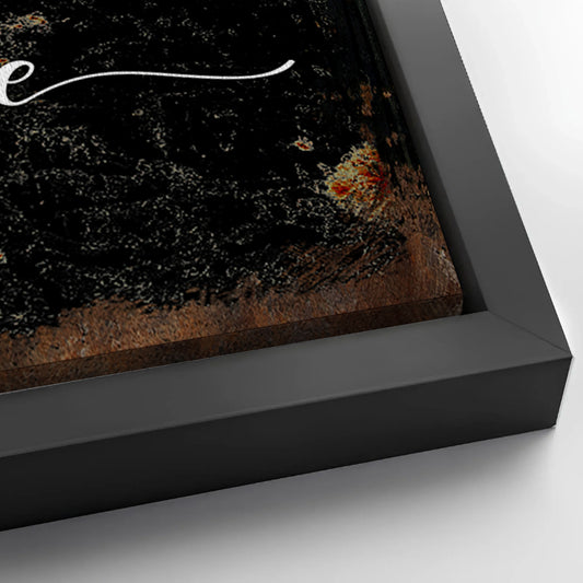 Save 33% When You Add A Frame To Your 36x24 Home Map Sign Canvas Now