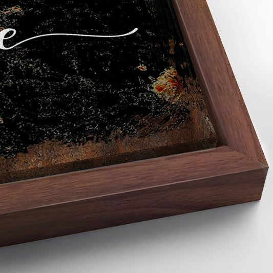 Save 33% When You Add A Frame To Your 36x24 Home Map Sign Canvas Now