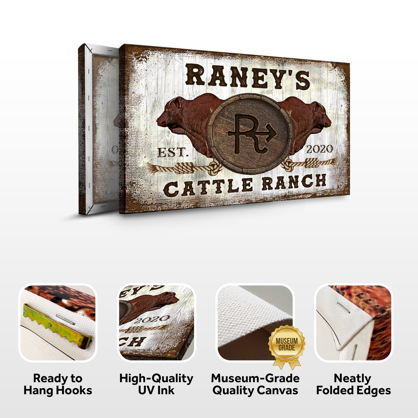 Cattle Brand - Red Angus Sign