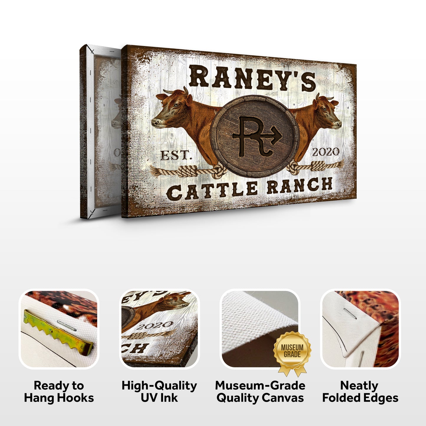 Cattle Brand - Jersey Sign