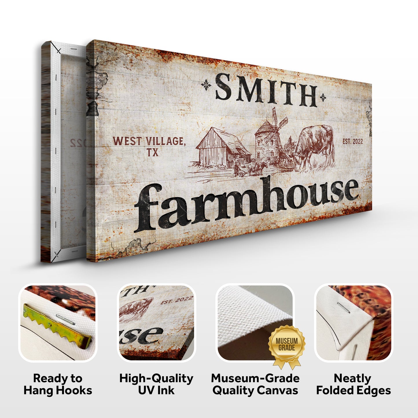 Family Farmhouse Sign II (Free Shipping)