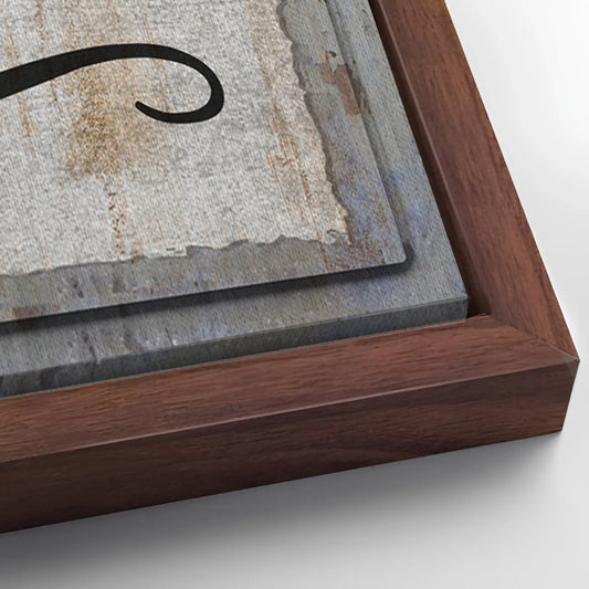 Save 33% When You Add A Frame To Your 20x10 Free Range Chicken Farm Sign Canvas Now