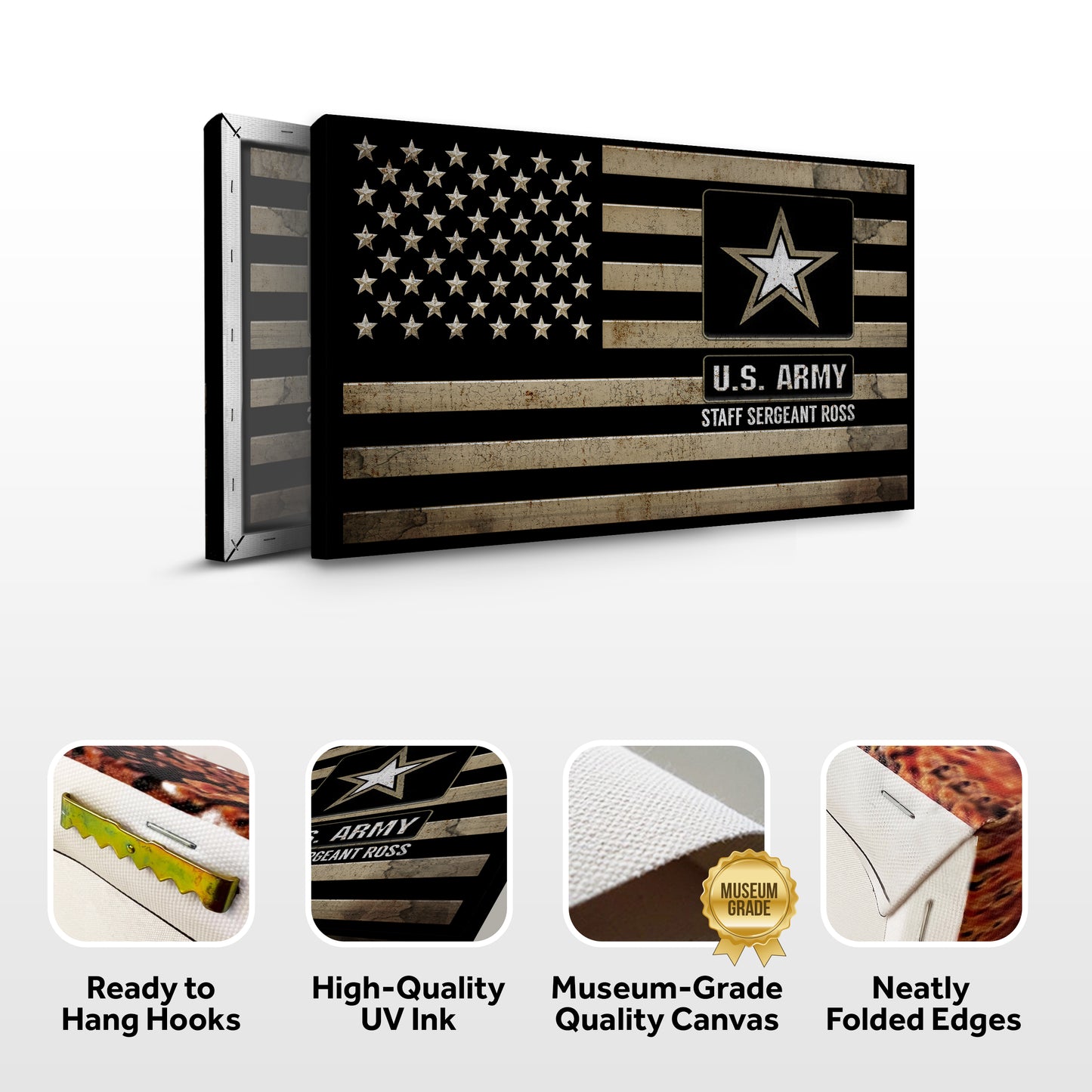 American Army Flag Sign