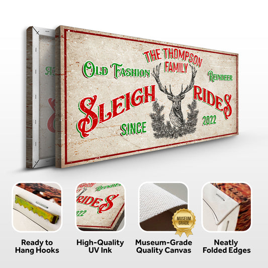 Christmas Reindeer Sign