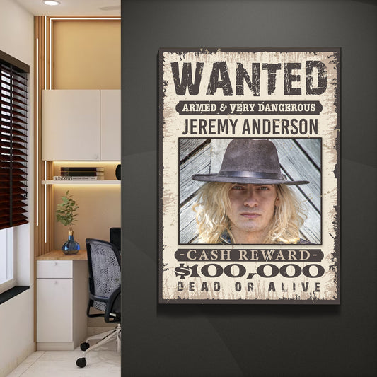 Wanted Sign III - Image by Tailored Canvases