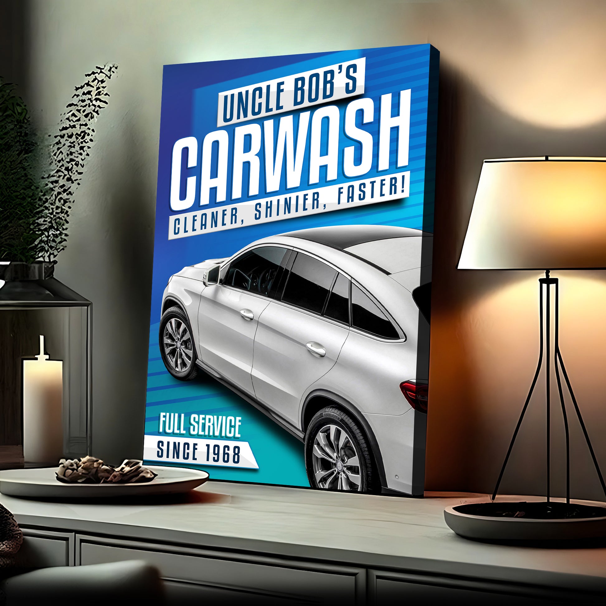 Car Wash Sign - Image by Tailored Canvases