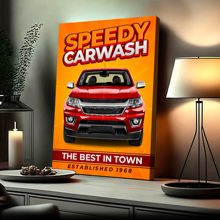 Car Wash Sign V - Image by Tailored Canvases