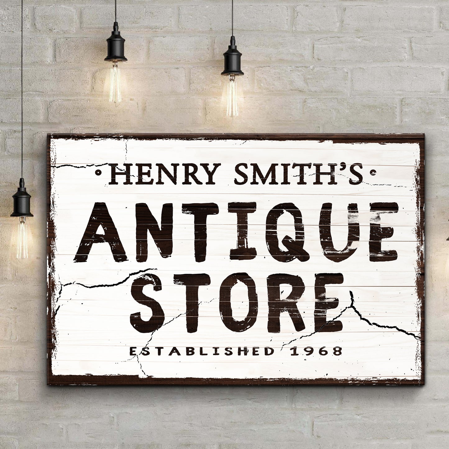 Antique Sign V Style 2 - Image by Tailored Canvases