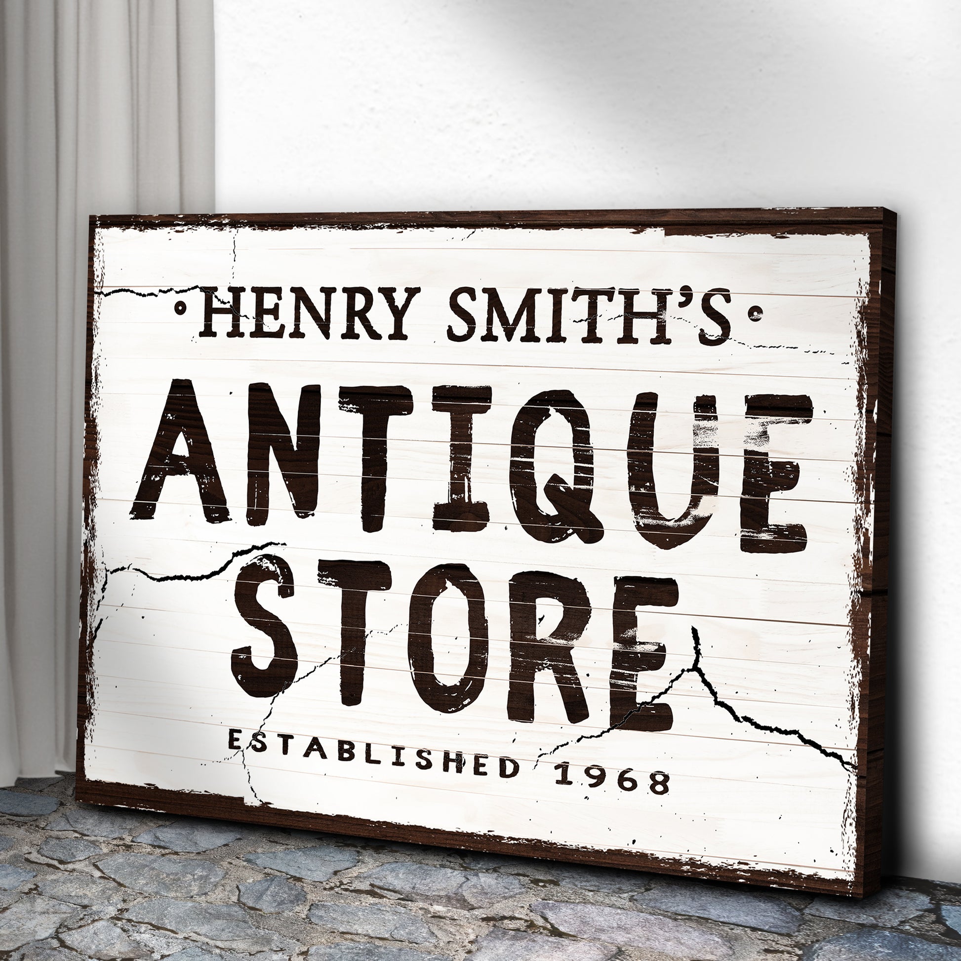Antique Sign V - Image by Tailored Canvases