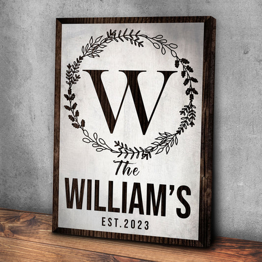 Established Sign IV - Imaged by Tailored Canvases