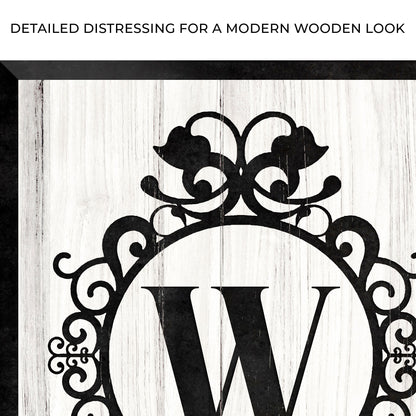 Monogram Sign Zoom - Imaged by Tailored Canvases