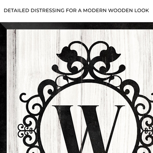 Monogram Sign Zoom - Imaged by Tailored Canvases