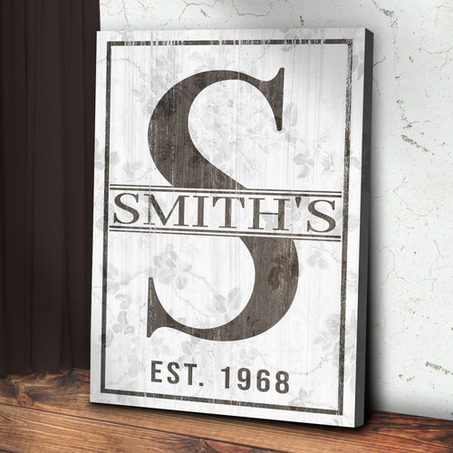 Monogram Sign II - Image by Tailored Canvases