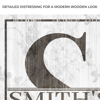 Monogram Sign II Zoom - Image by Tailored Canvases