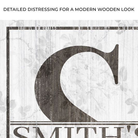 Monogram Sign II Zoom - Image by Tailored Canvases