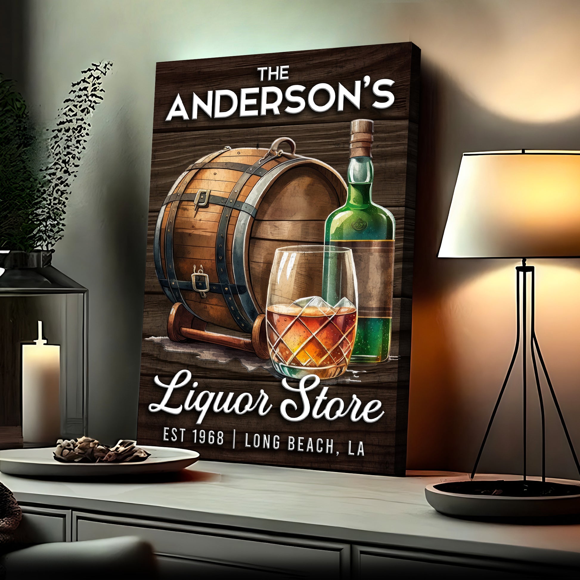 Liquor Store Sign V - Image by Tailored Canvases