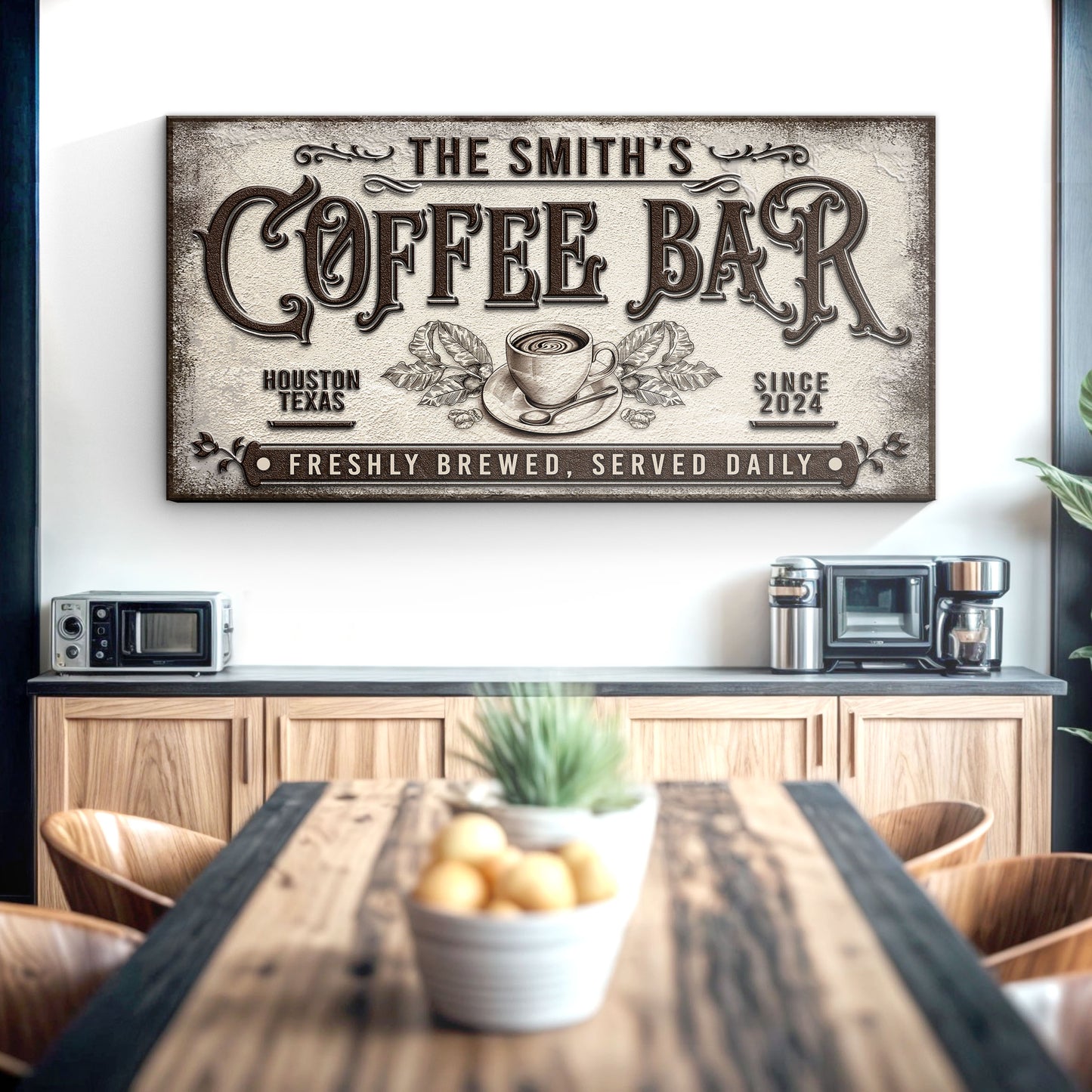 Coffee Bar Sign X  - Image by Tailored Canvases