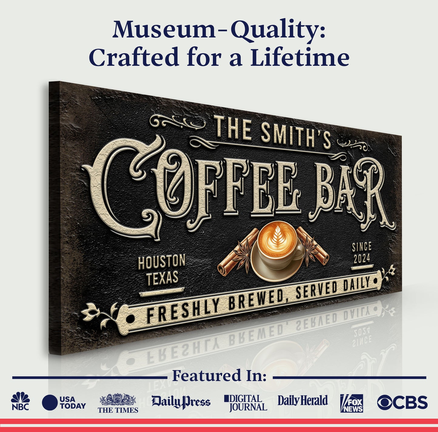 Coffee Bar Sign XII Quality - Image by Tailored Canvases