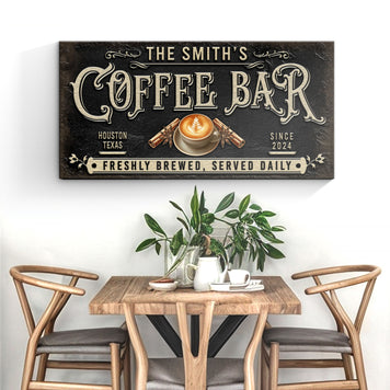 Coffee Bar Sign XII