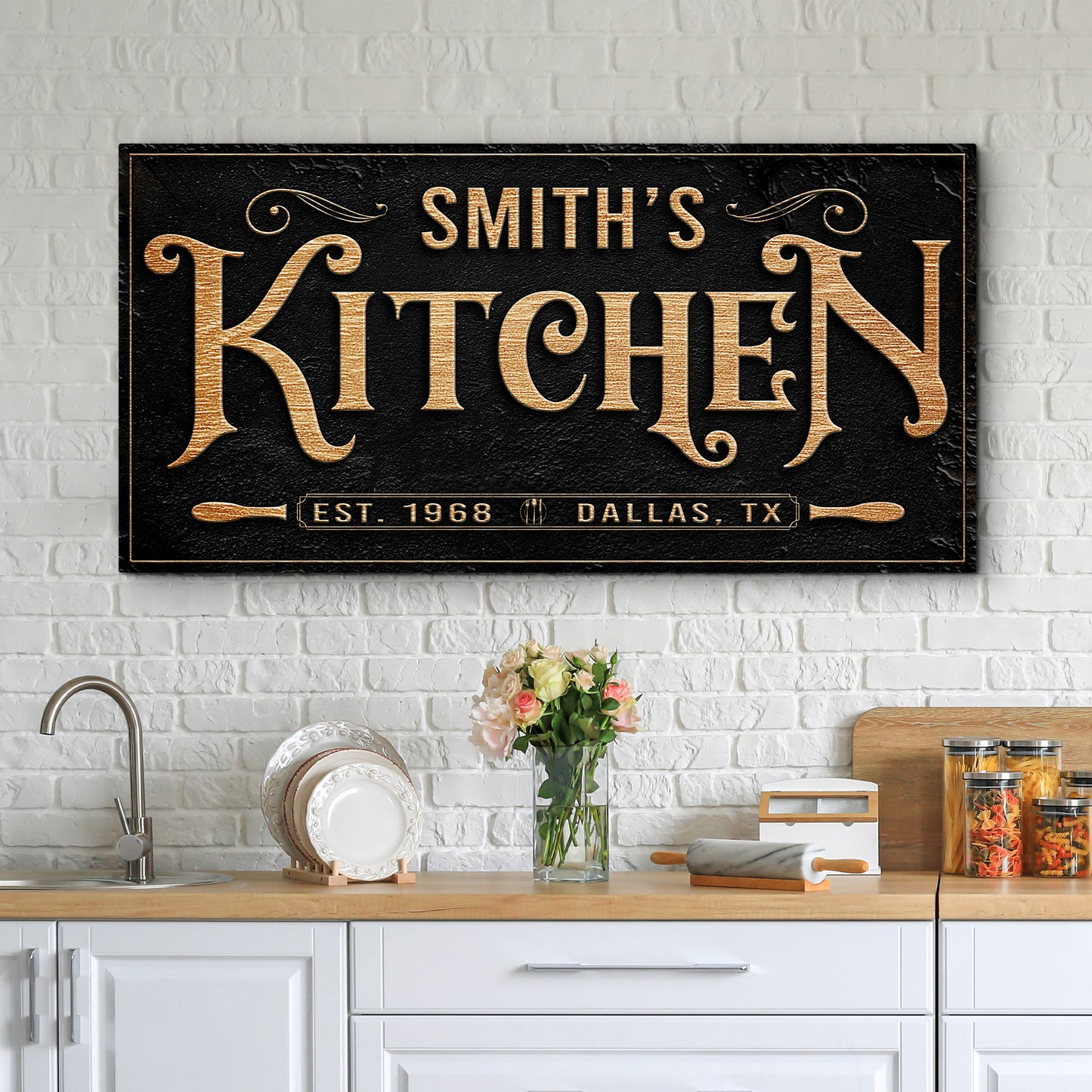 Kitchen Sign VIII  - Image by Tailored Canvases