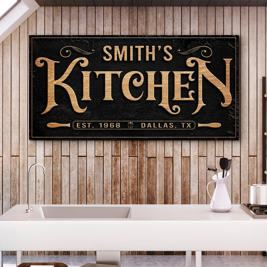 Kitchen Sign VIII - Image by Tailored Canvases