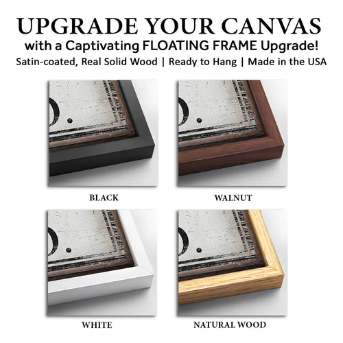 Save 33% When You Add A Frame To Your 60x30 Personalized Milk & Cream Co Sign Canvas Now