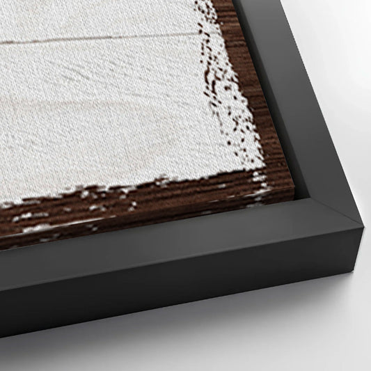 Save 33% When You Add A Frame To Your 16x48 Personalized Beach House Sign Canvas Now